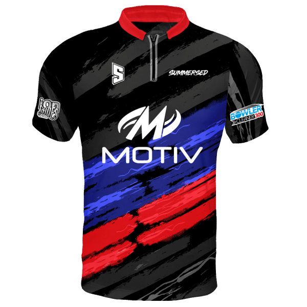 Motiv RedBlueStripes