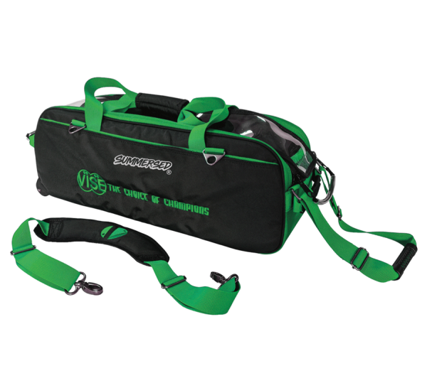 Roller Tote Vise BK Green